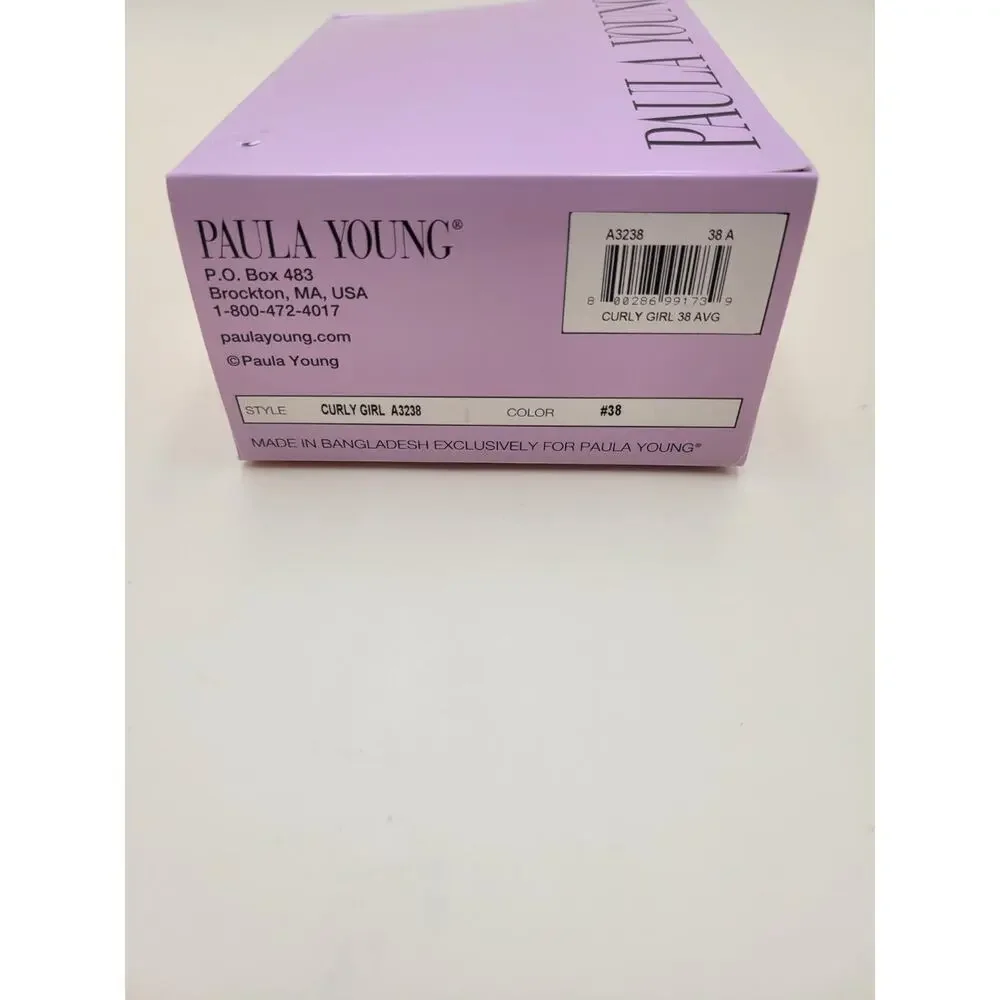 Paula Young A3238 Curly Girl Hairpiece Color #38 Synthetic Original Packaging